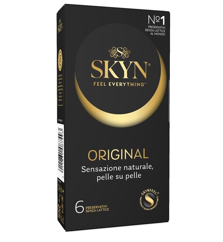 PROFILATTICO ANSELL AKUEL SKIN ORIGINAL B 6 PEZZI