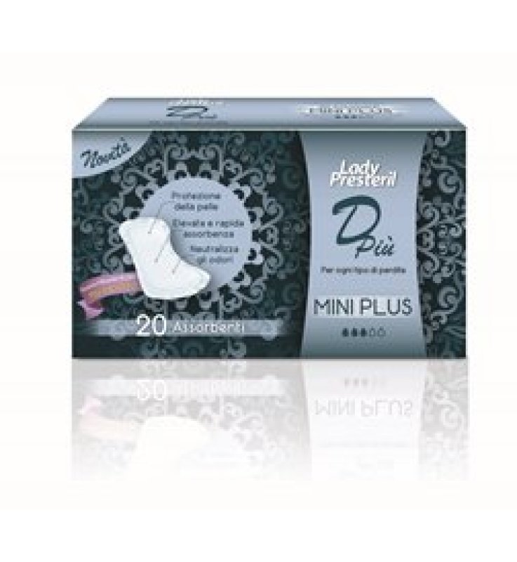 LADY PRESTERIL DPIU'MINI PLUS 20 PEZZI LADY PRESTERIL DPIU'MINI PLUS 20 PEZZI