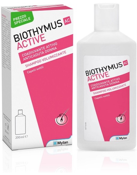 BIOTHYMUS AC ACTIVE SHAMPOO VOLUMIZZANTE DONNA 200 ML PREZZOSPECIALE