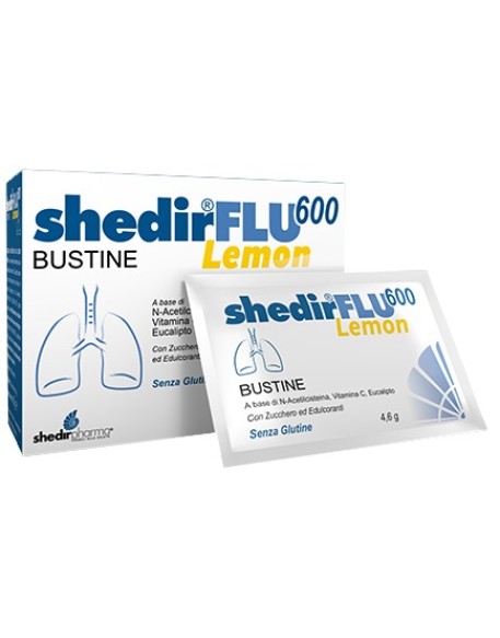 SHEDIRFLU 600 LEMON 20 BUSTINE