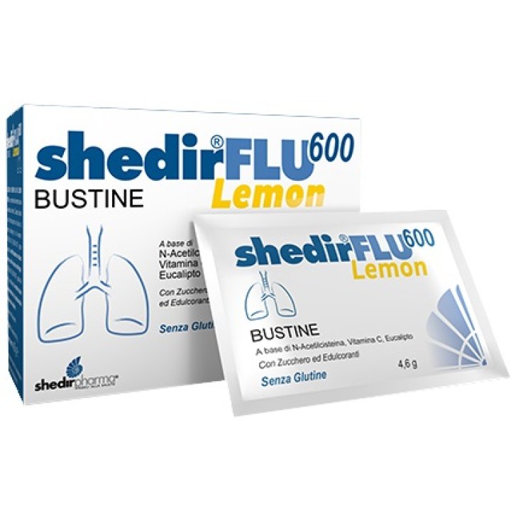 SHEDIRFLU 600 LEMON 20 BUSTINE SHEDIRFLU 600 LEMON 20 BUSTINE
