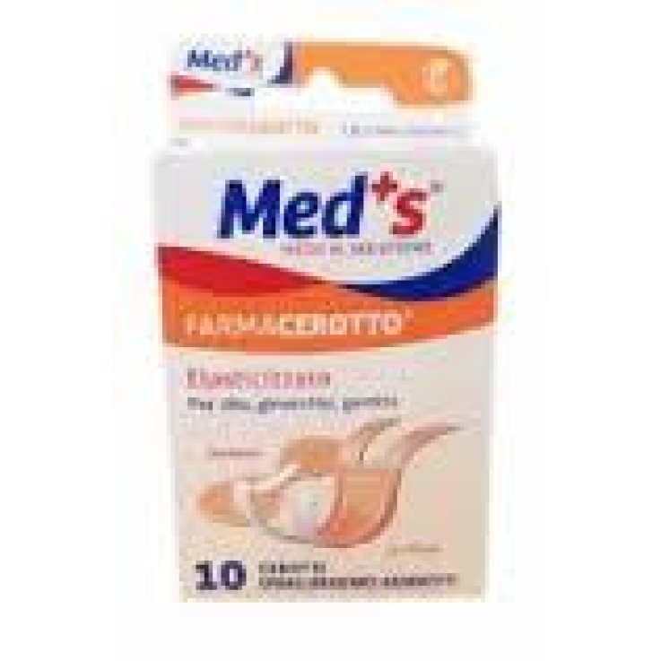 CEROTTO MEDS STRIP TELA IPOALLERGENICO ELASTICIZZATO ASSORTITI 10 PEZZI CEROTTO MEDS STRIP TELA IPOALLERGENICO ELASTICIZZATO ASSORTITI 10 PEZZI
