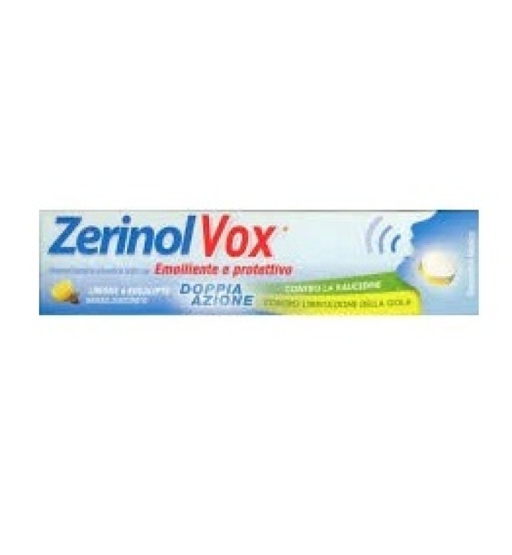 ZERINOLVOX LIMONE/EUCALIPTO EMOLLIENTE E PROTETTIVO 18 PASTIGLIE