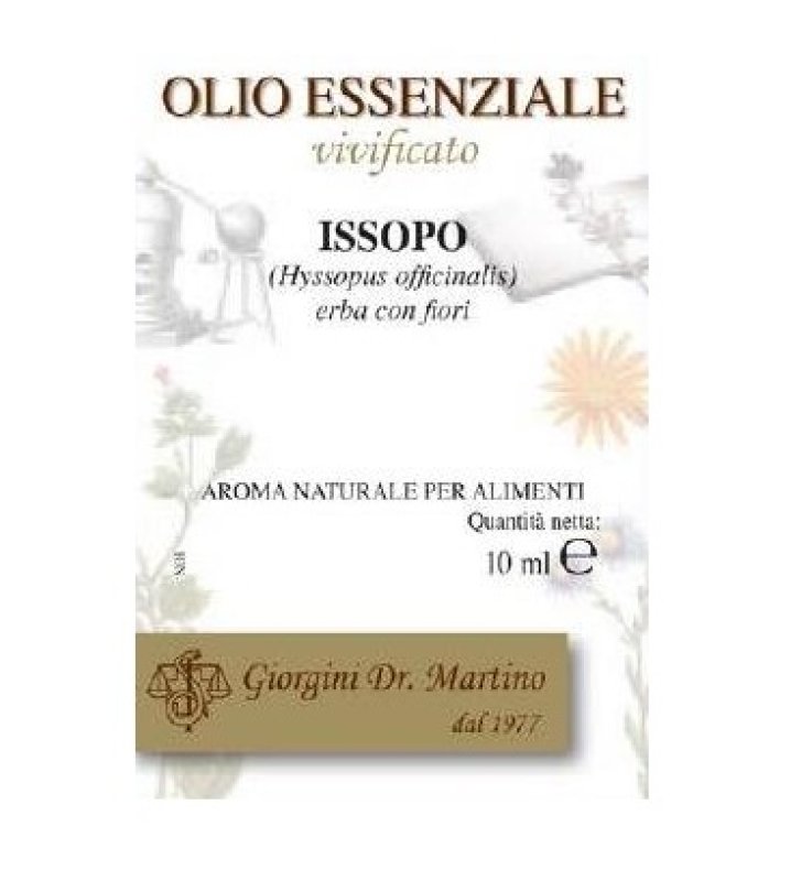 ISSOPO OLIO ESS 10ML GIORGINI