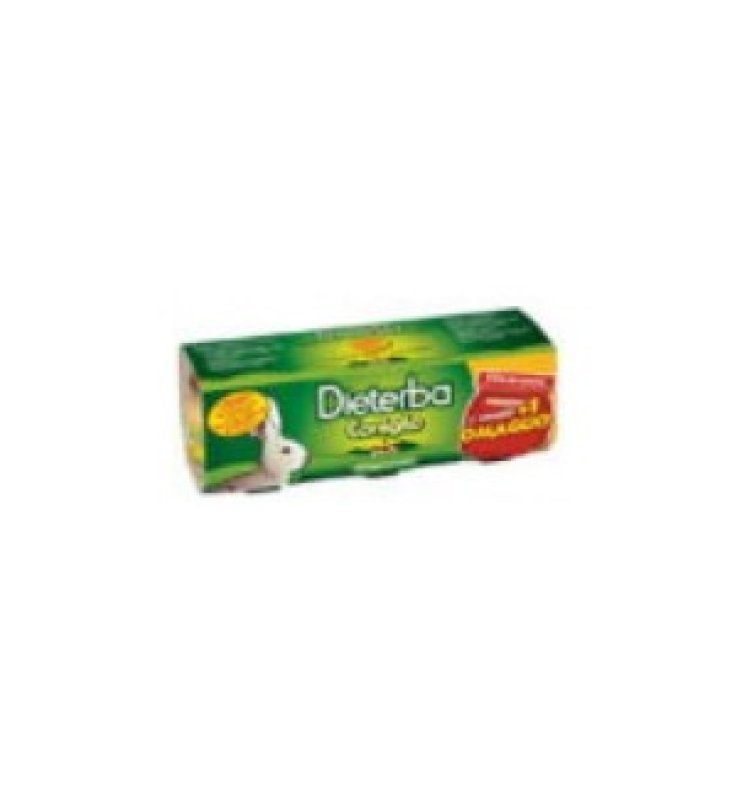 DIETERBA OMOGENEIZZATO CONIGLIO 3 PEZZI 80 G