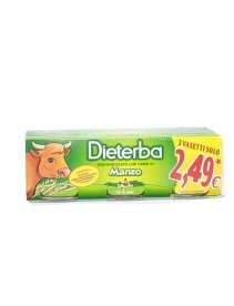 DIETERBA OMOGENEIZZATO MANZO 3 PEZZI 80 G