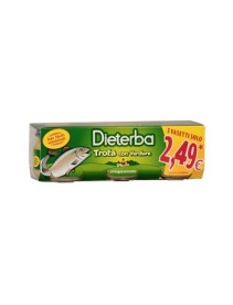 DIETERBA OMOGENEIZZATO TROTA 3 PEZZI 80 G