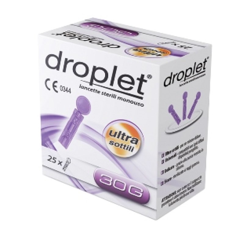DROPLET LANCETTE G30 25PZ DROPLET LANCETTE G30 25PZ
