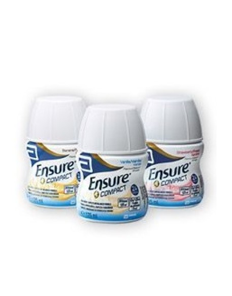 ENSURE COMPACT BANANA 4 BOTTIGLIE DA 125 ML