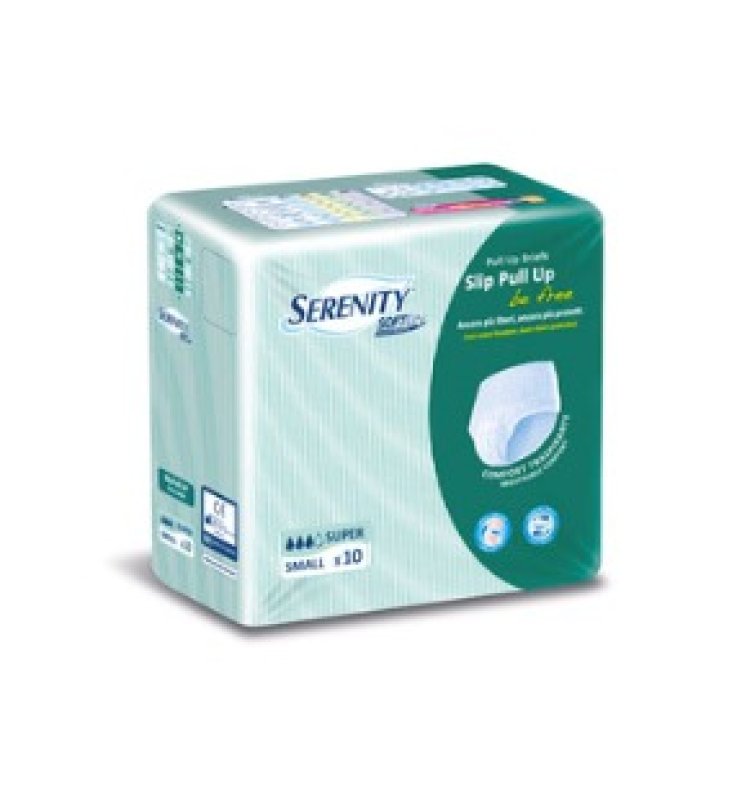 PANNOLONE A MUTANDINA SERENITY PULL UP BE FREE SD SUPER LARGE 10 PEZZI