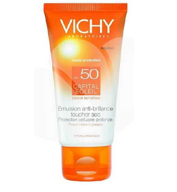 IDEAL SOLEIL VISO DRY TOUCH SPF50 50 ML