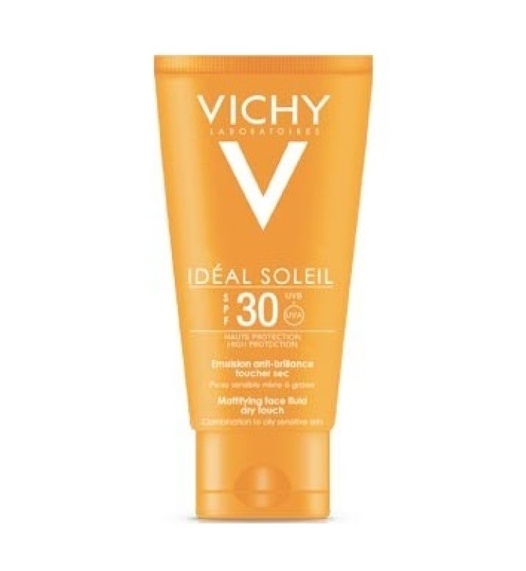 IDEAL SOLEIL VISO DRY TOUCH SPF30 50 ML