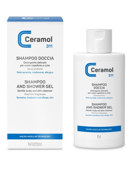 CERAMOL SHAMPOO DOCCIA FLACONE 200 ML