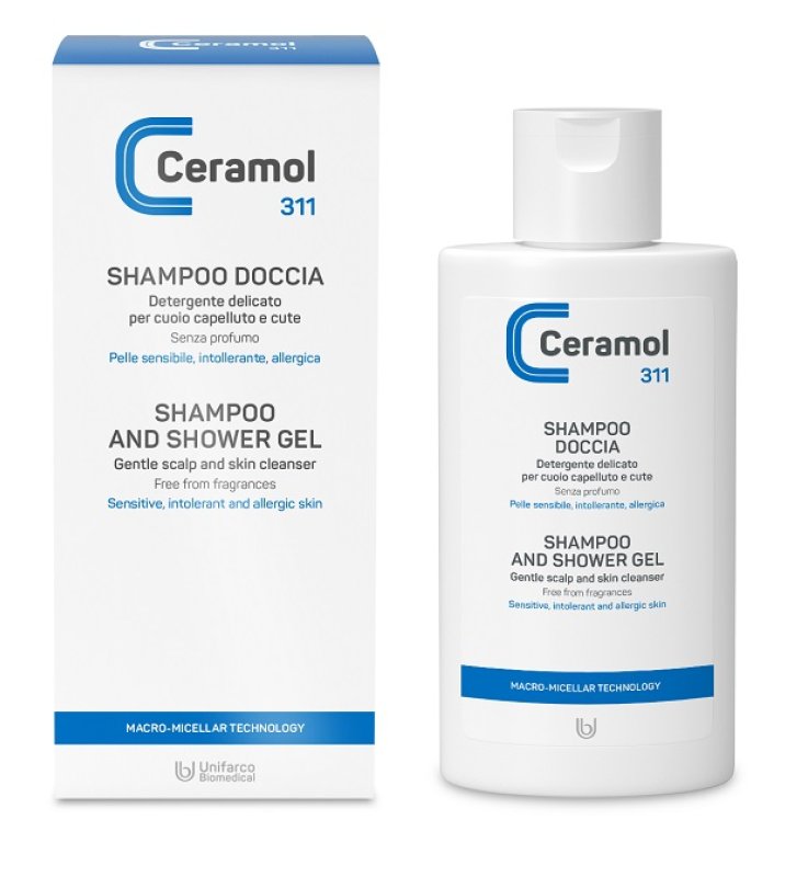 CERAMOL SHAMPOO DOCCIA FLACONE 200 ML