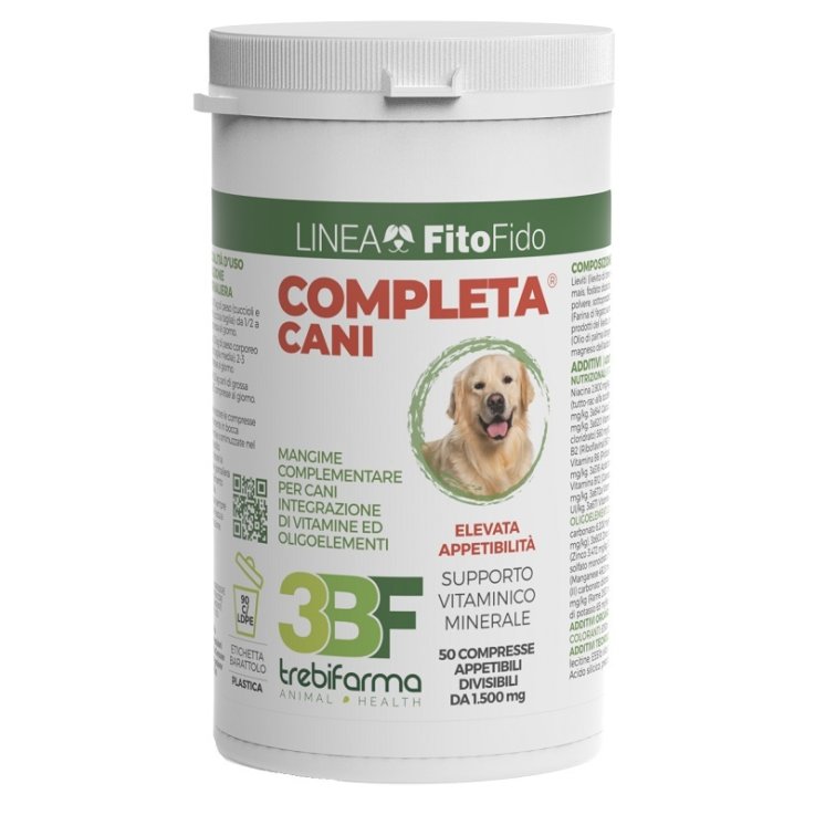 COMPLETA CANI 50 COMPRESSE BARATTOLO 75 G COMPLETA CANI 50 COMPRESSE BARATTOLO 75 G
