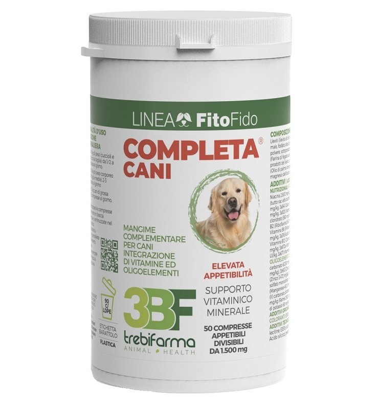 COMPLETA CANI 50 COMPRESSE BARATTOLO 75 G COMPLETA CANI 50 COMPRESSE BARATTOLO 75 G
