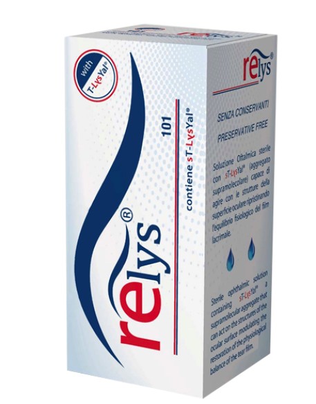 RELYS MULTIDOSE 10 ML SOLUZIONE OFTALMICA SENZA CONSERVANTI