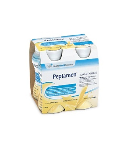 PEPTAMEN VANIGLIA 4 X 200 ML