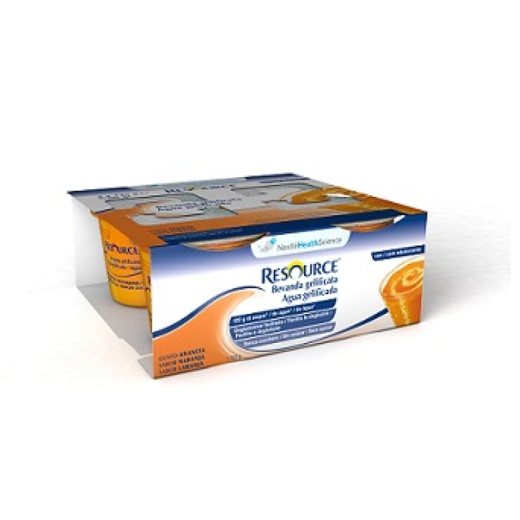RESOURCE ACQUA + NO ZUCCHERO ARANCIA 4 VASETTI 125 G RESOURCE ACQUA + NO ZUCCHERO ARANCIA 4 VASETTI 125 G