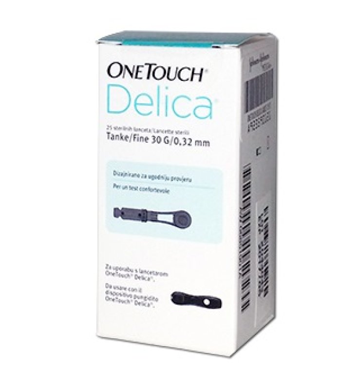 LANCETTE PUNGIDITO ONETOUCH DELICA 25 PEZZI