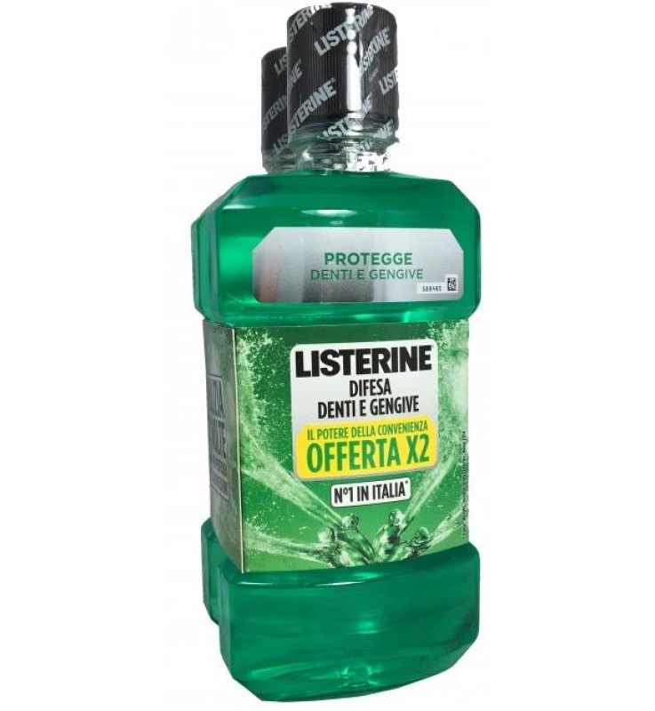 LISTERINE DIFESA DENTI E GENGIVE BUNDLE 2 X 500 ML LISTERINE DIFESA DENTI E GENGIVE BUNDLE 2 X 500 ML