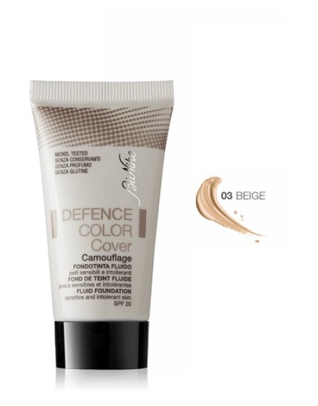 DEFENCE COLOR COVER FONDOTINTA FLUIDO 03 BEIGE 30 ML