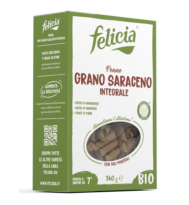 FELICIA Bio Sarac.Penne R.340g