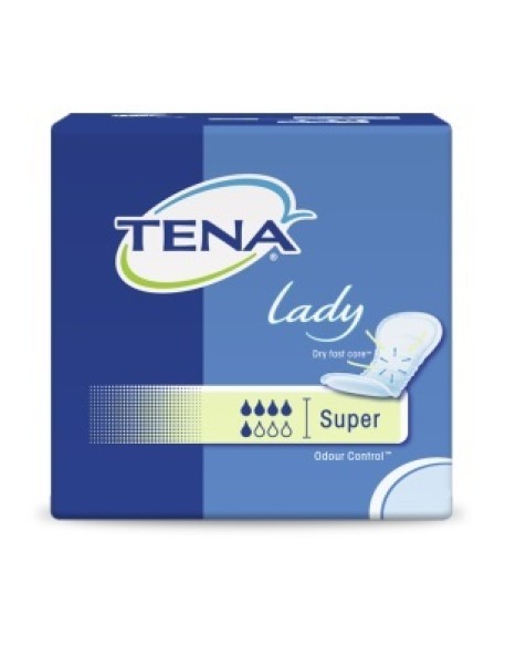 PANNOLONE SAGOMATO TENA LADY SUPER 15 PEZZI