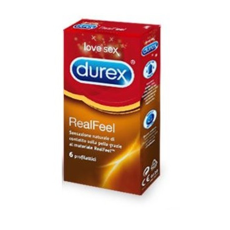 PROFILATTICO DUREX REALFEEL 6 PEZZI PROFILATTICO DUREX REALFEEL 6 PEZZI