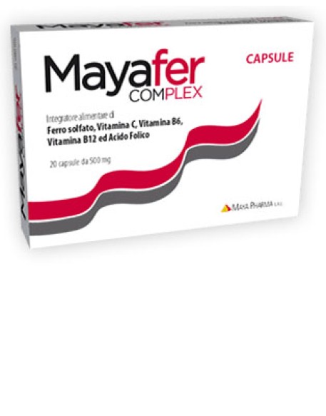 MAYAFER COMPLEX 20 CAPSULE BLISTER 10 G