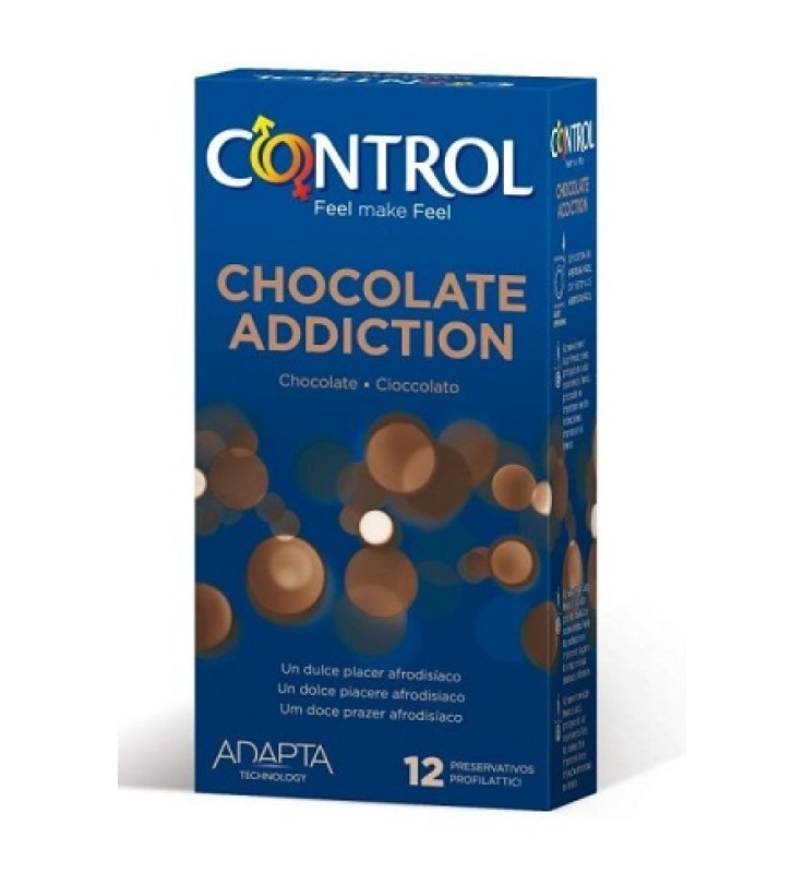 PROFILATTICO CONTROL CHOCOLATE ADDICTION 6 PEZZI PROFILATTICO CONTROL CHOCOLATE ADDICTION 6 PEZZI