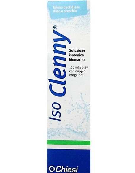 ISO CLENNY SOLUZIONE ISOTONICA BIOMARINA SPRAY DOPPIO EROGATORE 120 ML