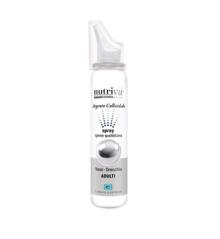 NUTRIVA ARGENTO COLLOIDALE NASO/ORECCHIE 100 ML NUTRIVA ARGENTO COLLOIDALE NASO/ORECCHIE 100 ML