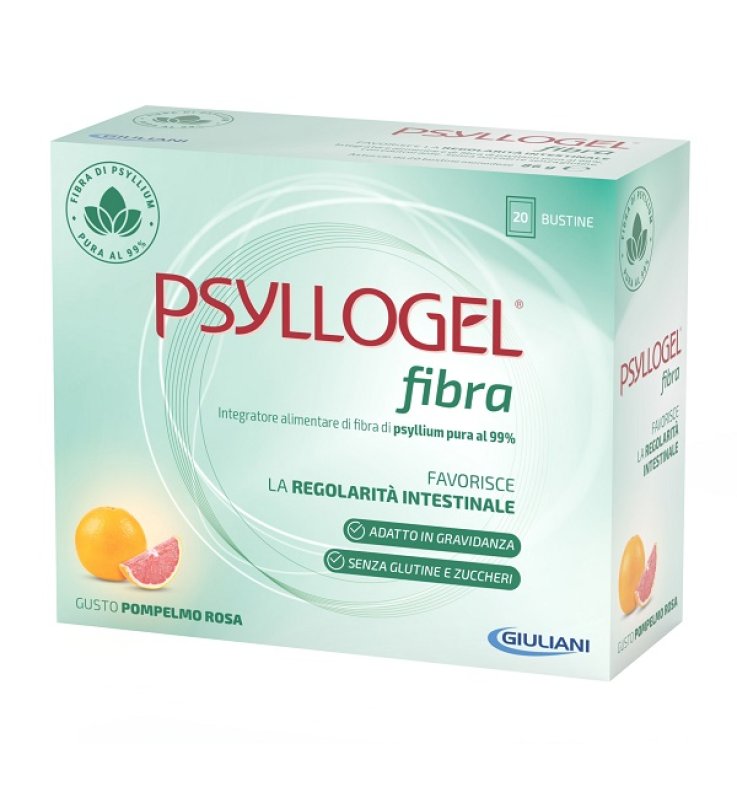 PSYLLOGEL FIBRA ARANCE ROSSE 20 BUSTINE