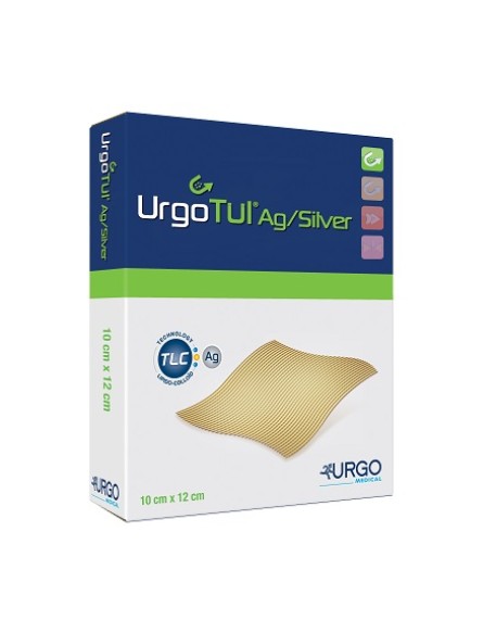 MEDICAZIONE STERILE URGOTUL AG/SILVER 15X15 CM 5 PEZZI