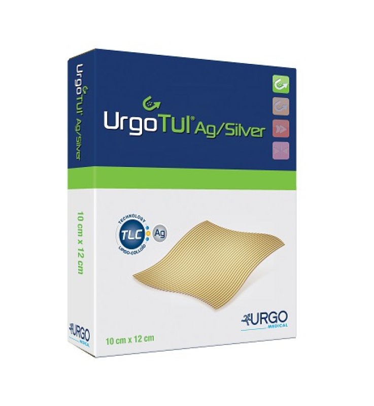MEDICAZIONE STERILE URGOTUL AG/SILVER 15X15 CM 5 PEZZI