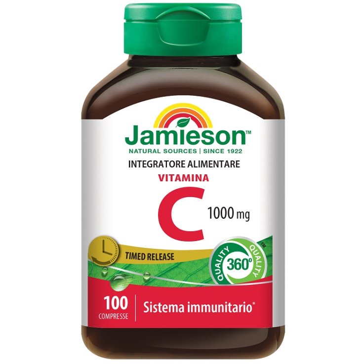 VITAMINA C 1000 TIMED RELEASE 100 COMPRESSE BARATTOLO 128,9G VITAMINA C 1000 TIMED RELEASE 100 COMPRESSE BARATTOLO 128,9G