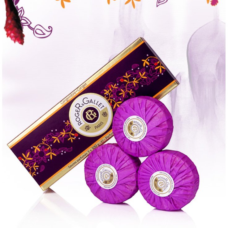 ROGER&GALLET GINGEMBRE SAPONETTE 3X100 G ROGER&GALLET GINGEMBRE SAPONETTE 3X100 G