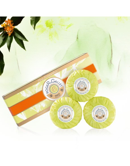 ROGER&GALLET FLEUR D'OSMANTHUS SAPONETTE 3 X 100 G