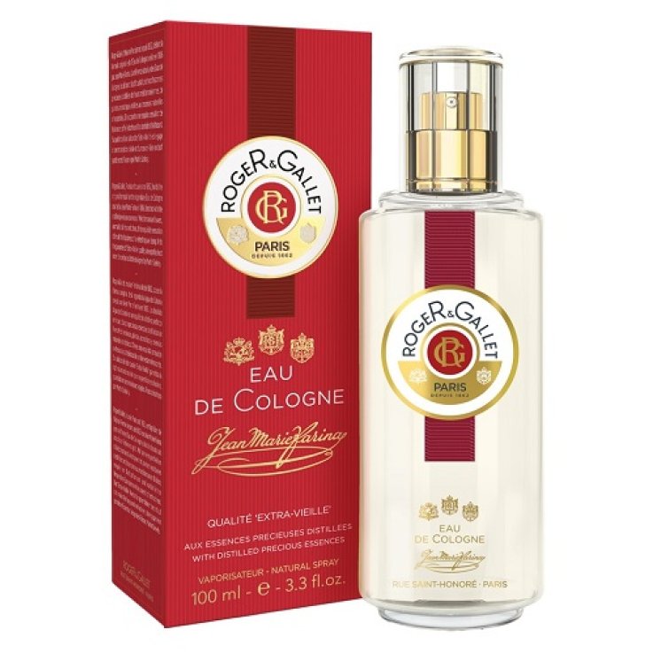 ROGER&GALLET JEAN MARIE FARINA EAU DE COLOGNE 100 ML ROGER&GALLET JEAN MARIE FARINA EAU DE COLOGNE 100 ML