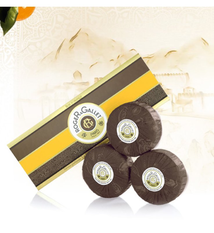 ROGER&GALLET BOIS D'ORANGE SAPONETTE 3 X 100 G