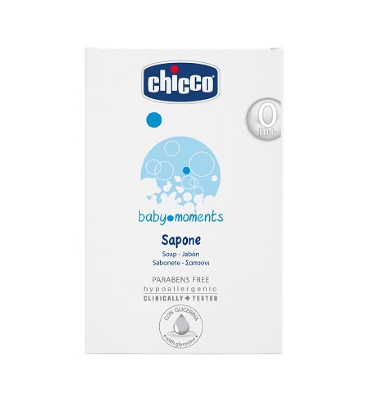 CHICCO COSMETICI BABY MOMENTS SAPONETTA 100 G