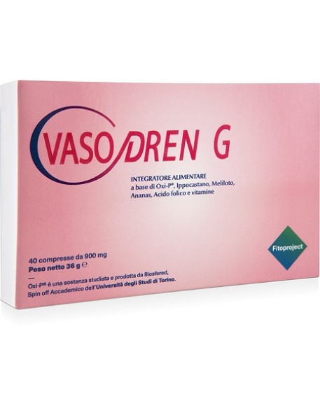 VASODREN G 40 COMPRESSE