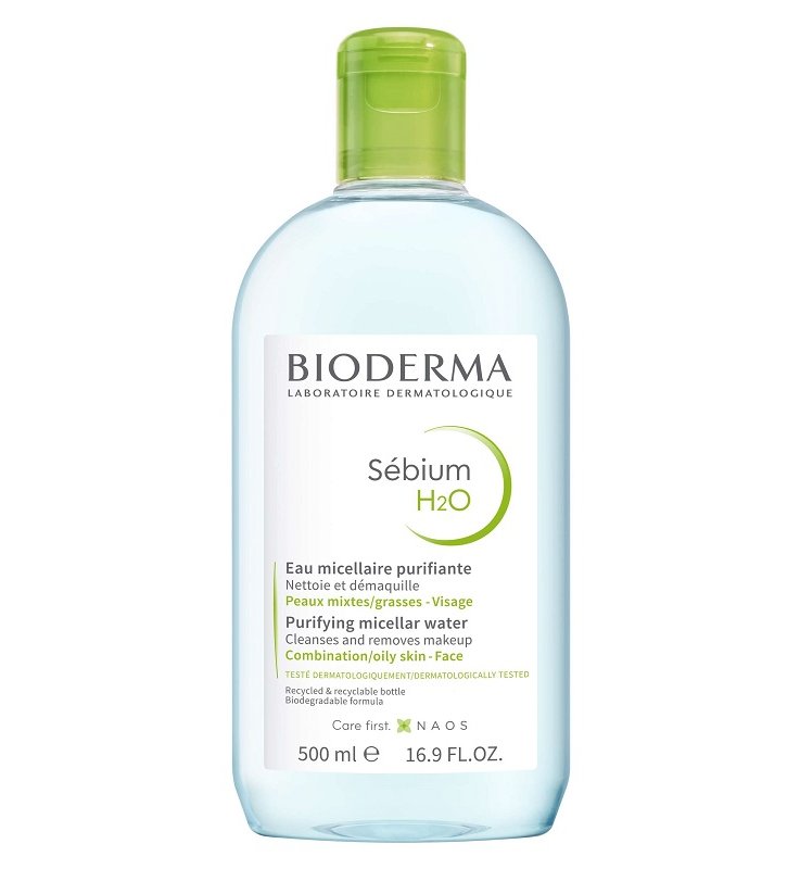 SEBIUM H2O DETERGENTE STRUCCANTE PELLE MISTA 500 ML SEBIUM H2O DETERGENTE STRUCCANTE PELLE MISTA 500 ML