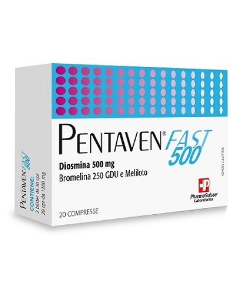 PENTAVEN FAST 500 20 COMPRESSE