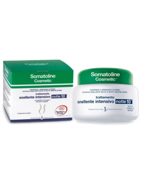 SOMATOLINE COSMETIC SNELLENTE TRATTAMENTO INTENSIVO NOTTE 10VASO 400 ML