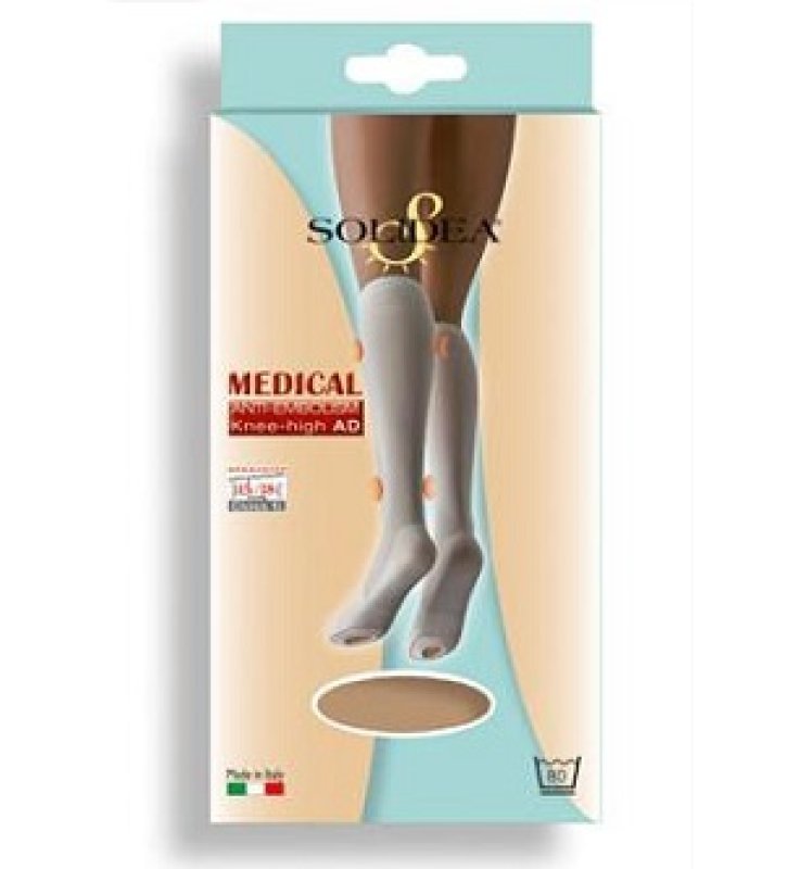 MEDICAL A/Emb.Knee High Nat.L