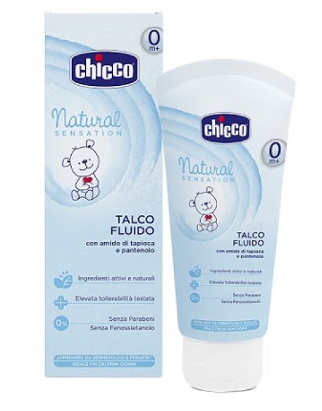 CHICCO TALCO FLUIDO NATURAL SENSATION 100 ML