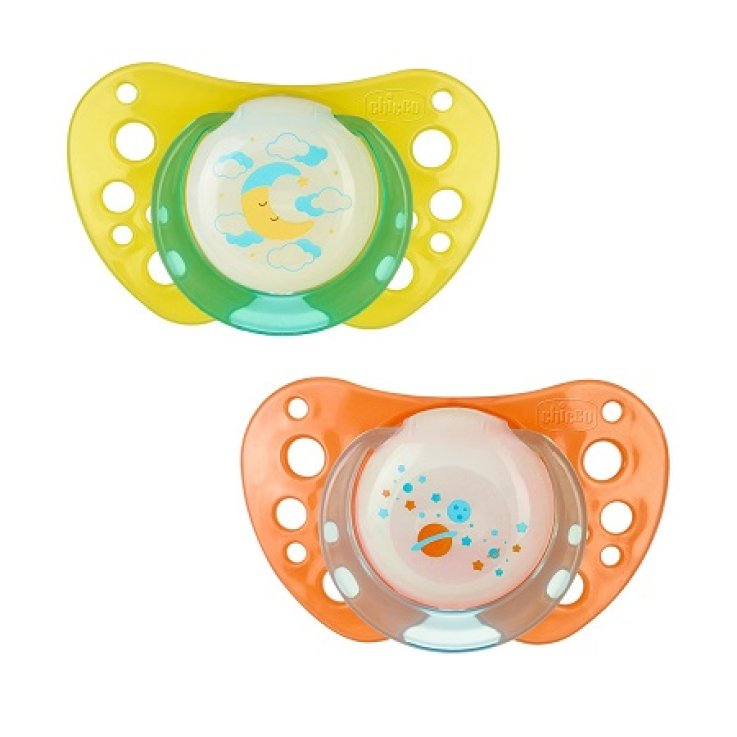 CHICCO SUCCHIETTO PHYSIO AIR LUMINOSO SILICONE 12M+ 2 PEZZICAUCCIU' CHICCO SUCCHIETTO PHYSIO AIR LUMINOSO SILICONE 12M+ 2 PEZZICAUCCIU'