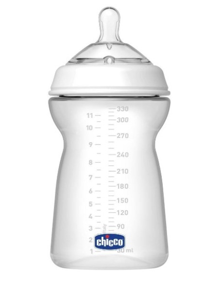 CHICCO BIBERON NATURAL FEEL 6 MESI+330 ML VELOCE